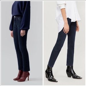 AGOLDE Cigarette Low Slung Straight Leg Jeans